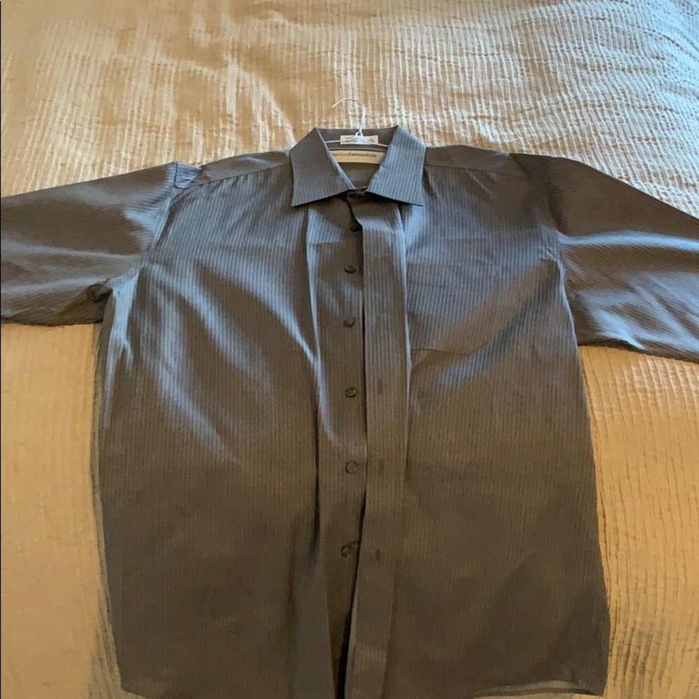 GREY XXL BUTTON DOWN